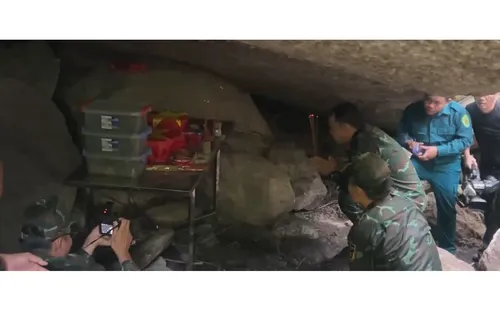 Đà Nẵng mở rộng tìm kiếm hài cốt liệt sĩ tại hang Đá Sập