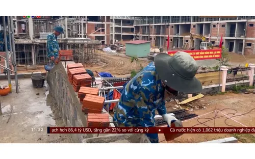 Đà Nẵng: Sư đoàn Phòng không 375 thần tốc xây dựng trường liên cấp vùng cao Tây Giang