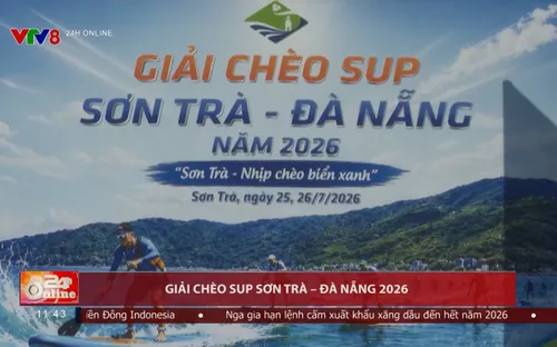 Giải chèo SUP Sơn Trà 2026: Kết nối thể thao và du lịch biển