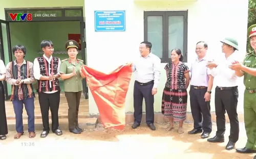 Công an thành phố Đà Nẵng xây dựng mái ấm biên cương cho gia đình chính sách