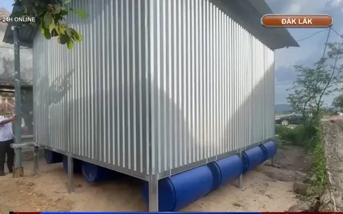 Đắk Lắk đa dạng mô hình tránh lũ cho người dân vùng thiên tai