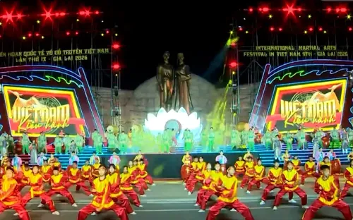 Tổng duyệt liên hoan quốc tế võ cổ truyền Việt Nam lần thứ IX