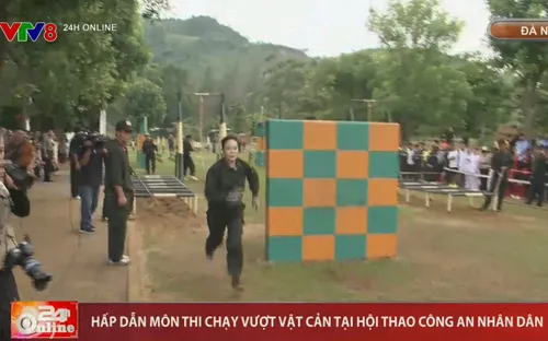 Thi chạy vượt vật cản Hội thao CAND 2026: Thử thách bản lĩnh chiến sĩ trên thao trường