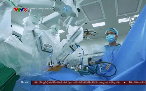 Phẫu thuật bằng robot: Bước tiến mới trong điều trị ung thư tại Việt Nam