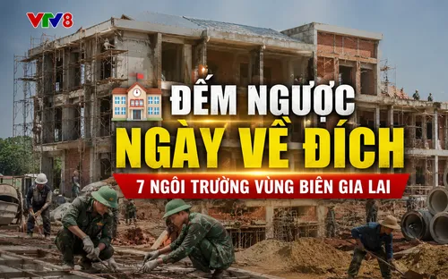 Trường học vùng biên Gia Lai chạy đua về đích trước năm học mới