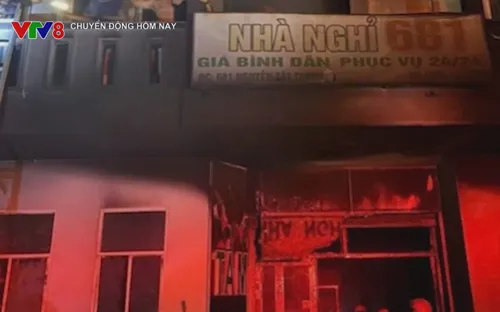 Cháy nhà nghỉ ở Đà Nẵng, giải cứu được 28 người