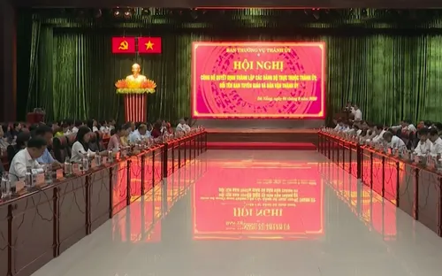 Thành lập thí điểm 2 Đảng bộ trực thuộc Thành ủy Đà Nẵng