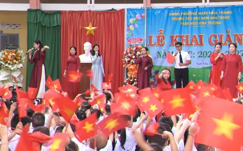 Phát huy giá trị từ không gian văn hóa ngày khai trường