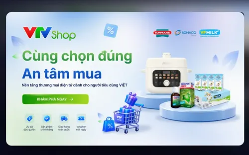 VTVshop - Dự án kết nối thương mại điện tử của VTV trên VTVgo
