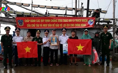 Mã QR theo tàu cá ra khơi