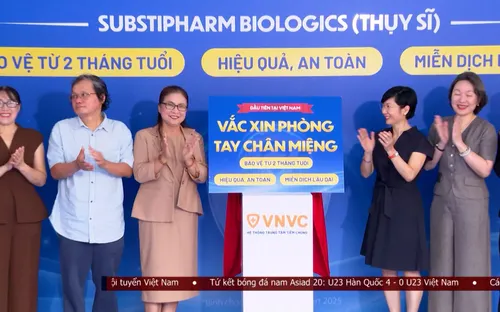 Lần đầu tiên Việt Nam có vắc xin phòng tay chân miệng