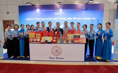 Yến sào Khánh Hòa đạt Thương hiệu quốc gia 2026