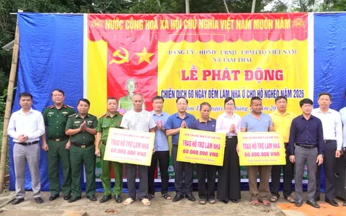 60 ngày đêm dựng mái ấm cho người nghèo vùng cao Nghệ An