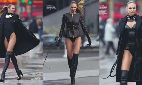 Thiên thần Victoria’s Secret hóa mèo hoang