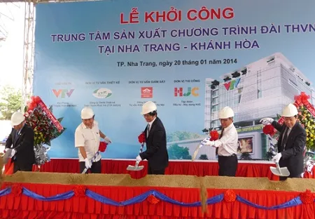 Khởi công xây dựng Trung tâm SXCT Đài THVN tại Khánh Hòa