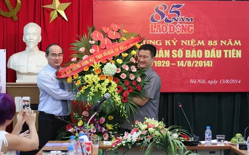 Báo Lao Động kỷ niệm 85 năm ngày ra số báo đầu tiên