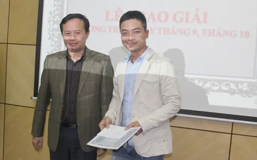 Trao giải chương trình hay tháng 9, 10 Ban Khoa giáo: Vinh danh người quay phim