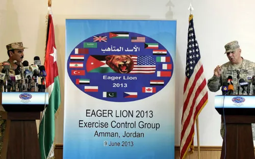 Mỹ tập trận đa quốc gia tại Jordan