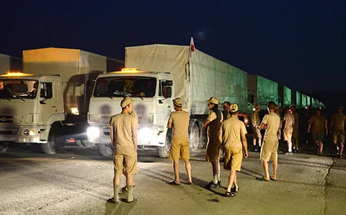 Nga và Ukraine nhất trí về tuyến đường cho đoàn xe cứu trợ nhân đạo