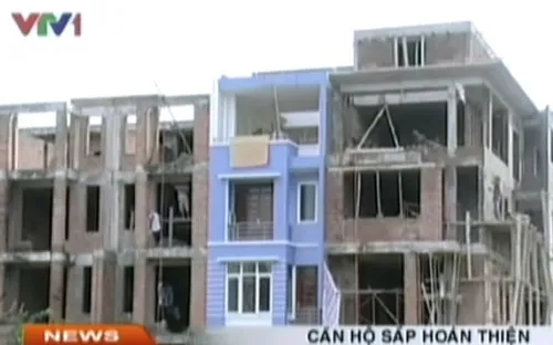 “Nóng” giao dịch căn hộ sắp hoàn thiện