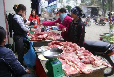 Giá thịt lợn giảm mạnh
