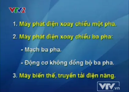 BTKT môn Vật lý: Một số bài toán cơ bản về máy điện