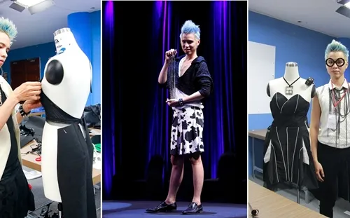 Gặp chàng thí sinh thích mặc váy của Project Runway
