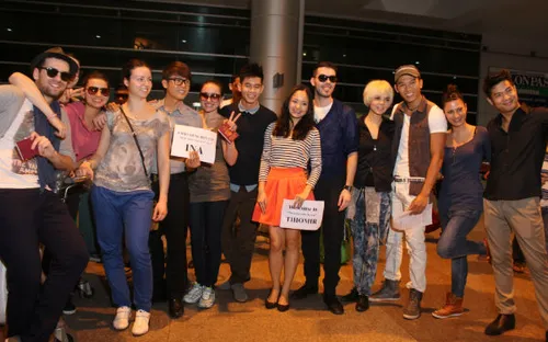 Thí sinh Bước nhảy hoàn vũ đón bạn nhảy Quốc tế