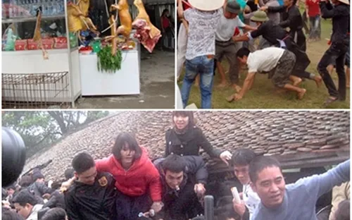 Lộn xộn... mùa lễ hội đầu Xuân