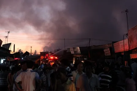 Hậu Giang: Cháy lớn gây thiệt hại hàng tỷ đồng