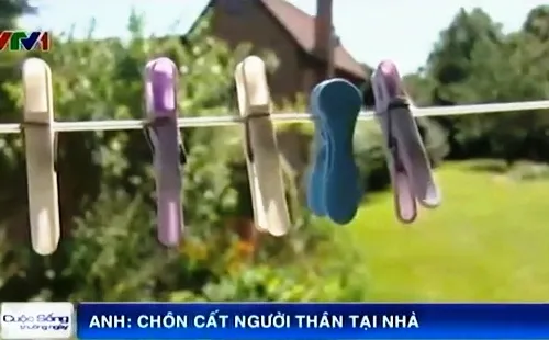 Anh: Xu hướng chôn cất người thân tại nhà