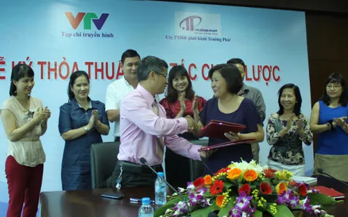 Tạp chí Truyền hình và Trường Phát ký kết hợp tác chiến lược