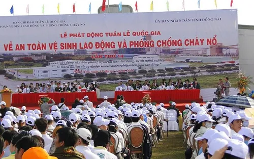 Tuần lễ QG An toàn vệ sinh lao động và Phòng chống cháy nổ