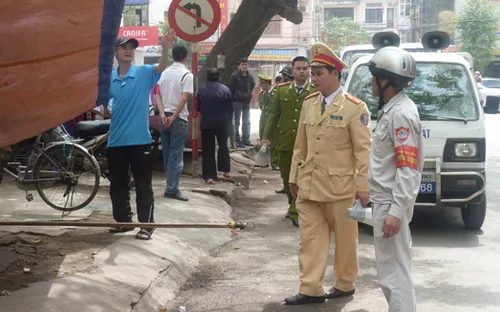 Hà Nội ra quân xử lý vi phạm trật tự đô thị 