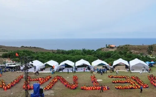 Xây dựng cột cờ Tổ quốc trên đảo Lý Sơn