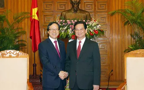 Thủ tướng tiếp Chủ tịch, TGĐ Ngân hàng XNK Hàn Quốc 