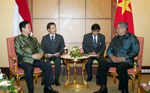 Thủ tướng Nguyễn Tấn Dũng Hội kiến Tổng thống Indonesia   