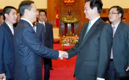 Thủ tướng tiếp Bí thư Khu ủy Quảng Tây, Trung Quốc 