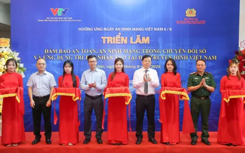 Triển lãm về đảm bảo an toàn, an ninh mạng tại Đài Truyền hình Việt Nam
