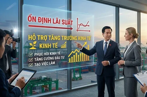 Ổn định mặt bằng lãi suất, hỗ trợ tăng trưởng kinh tế