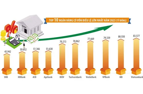 Đằng sau cuộc đua tăng vốn của nhà băng