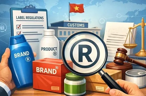 Siết quy định nhãn hàng hóa, làm rõ cách dùng ký hiệu ®