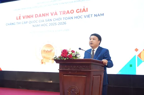 Vinh danh 189 thí sinh xuất sắc của Sân chơi Toán học Việt Nam (VNMF) năm học 2025-2026