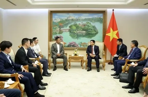 Phó Thủ tướng Nguyễn Văn Thắng tiếp đồng sáng lập kiêm Tổng Giám đốc điều hành Tập đoàn Bybit