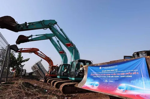 Từ nay đến cuối năm 2026, TP. Hồ Chí Minh sẽ khởi công 4 tuyến đường sắt đô thị