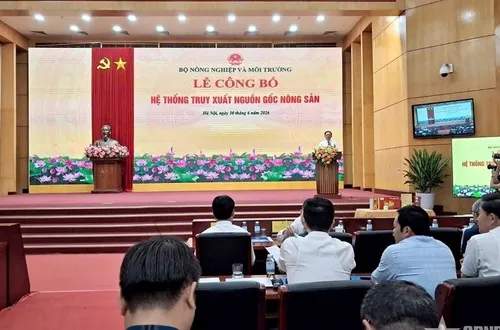 Công bố hệ thống truy xuất nguồn gốc nông sản