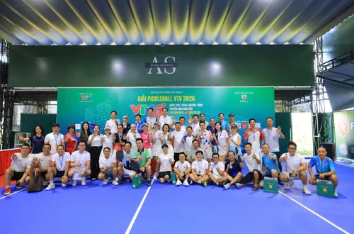 Bế mạc Giải Pickleball VTV 2026 với nhiều giải thưởng được trao