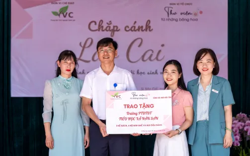 Chắp cánh ước mơ cho học trò vùng cao với 3 thư viện mới nhân dịp khai giảng