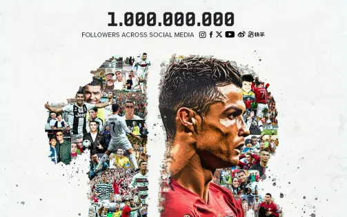 Cristiano Ronaldo lập kỳ tích với 1 tỷ người theo dõi trên Facebook