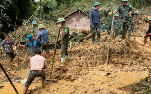 Đã tìm thấy 7/7 thi thể bị mất tích do sạt lở đất tại A Lù (Lào Cai)